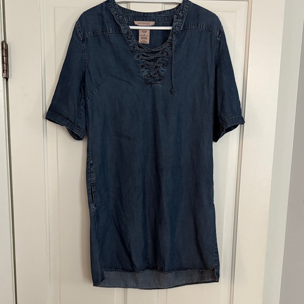 Vintage Philosophy Denim tunic Size M